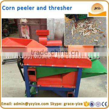 2016 New Design Sweet Corn Husk Peeling Machine Corn Thresher for Tractor photo-3