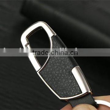 Accept Customed Logo Leather Key Chain