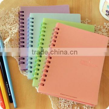 Candy Color Notebook and Diary Spiral Binding Notepad