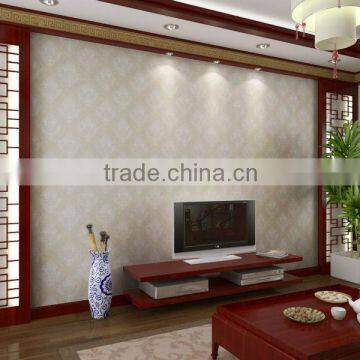 modern cheap wallpaper/Waterproof wallcovering/Fire-proof wall paper