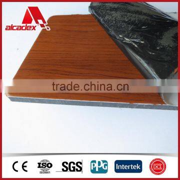 Wooden Finished Aluminum Composite Panel Acp Exterior Wall Cladding photo-3