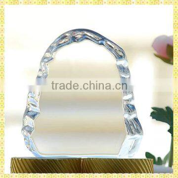 Handmade Polished Clear Crystal Iceberg Blank For Engraving Business Souvenirs