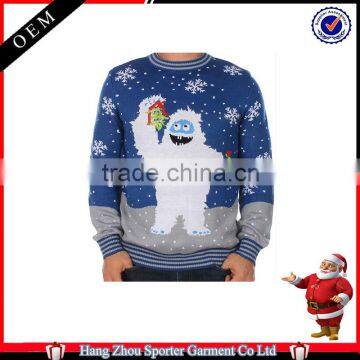 16FZCS09 Holiday Pullover Sweater for Men Ugly Christmas Sweater