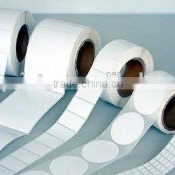 Thermal Transfer Roll Coated Blank Barcode Adhesive Label photo-4