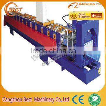 Metal Steel sheet Roof Ridge Cap Roll Forming Making Machine