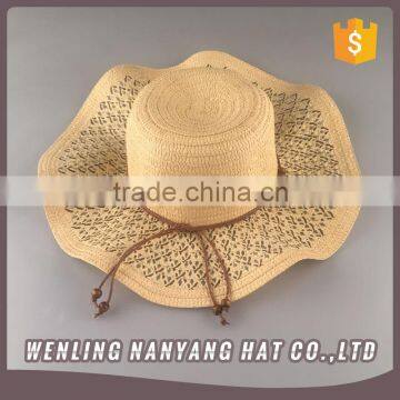 Solid Color Band Braided Sun Hat Women Sun Visor Hat photo-6