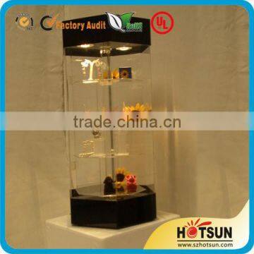 2014 Acrylic Kiosk Cosmetic Display Showcase