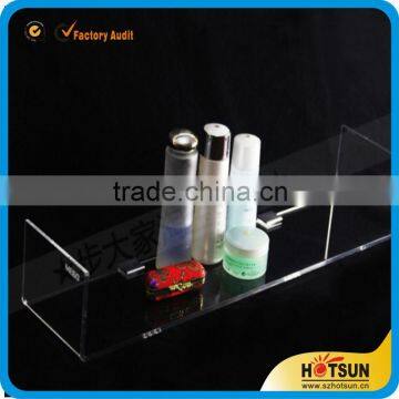 Acrylic Bathroom Commodity shelf ,cosmetics shelf