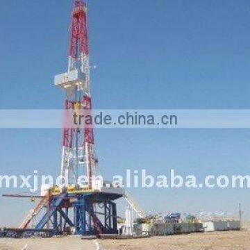 Machinery drive drilling rig