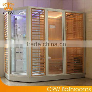 CRW AG0009 Complete Sauna and Steam Room for Home Use