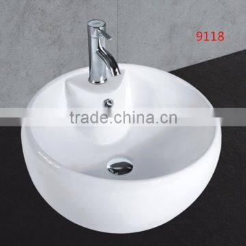 9118 Round counter overflow ring basin