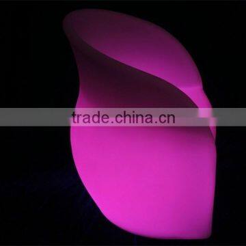 Multi Color Changeable plastic Led Sofa with remote control