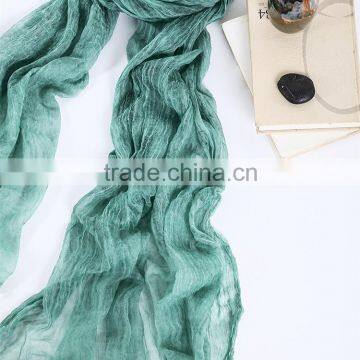 Winter sillk velvet georgette scarf