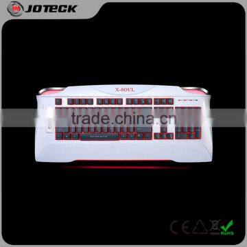 X500 red,blue,purple led light russian led computer gaming keyboard