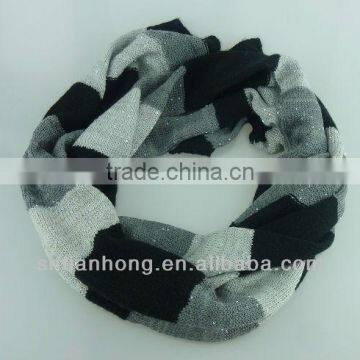 winter fashion loop scarf knitting pattern