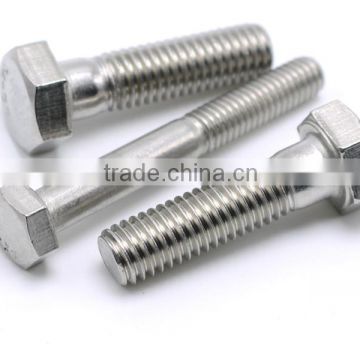 din931 hex bolt/SUS304 hex bolt/stainless steel hex bolt