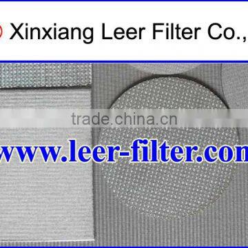 Stainless Steel Sintered Wire Mesh Filter Disc