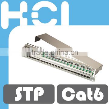 RJ45 Shielded Category 5e 8P8C Modular Patch Panel