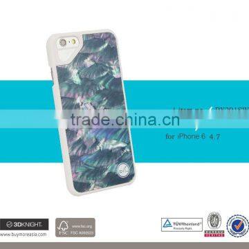 High Quality Wood Phone Accessory Factory, Real Sea Shell Mobile Phone Case for Iphone 6S, Seashell Hard Back Cover for IPhone photo-3