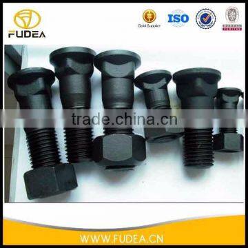 Hot forging different sizes security bolt