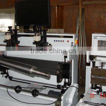 Cantilever type flexo plate mounting or sticking machine