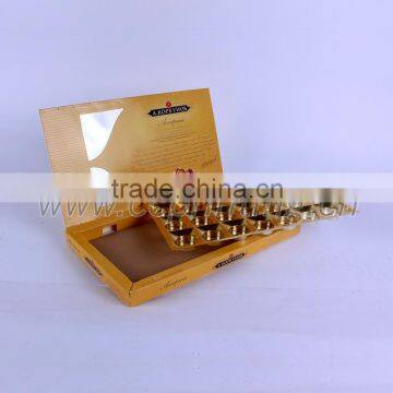 Cheap Chocolate box packaging with paper divider