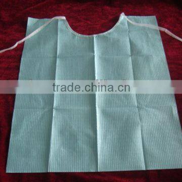 disposable dental patient bibs