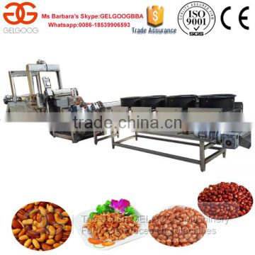 Environmental Friendly Stainless Steel Gas Heating Peanut Frying Machine