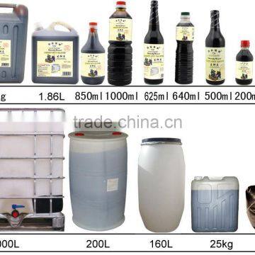 2015 hot sale chinese fermented soya sauce