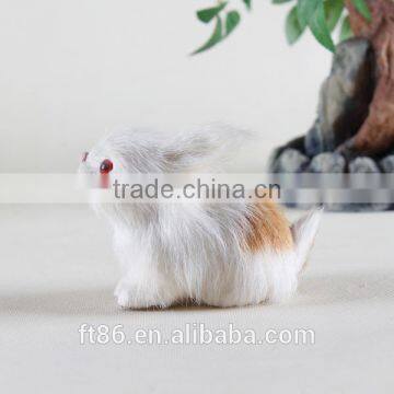 Rabbit Make Fur Life Size Animal Replica Easter Realistic Bunny photo-4