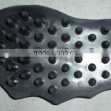 Rubber horse massage combs