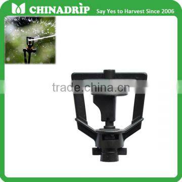 factory direct sales plastic water spray standing type micro sprinkler at outdoors
