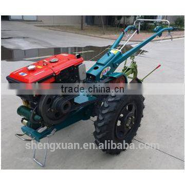 mini hand power tiller walking tractor diesel motocultor