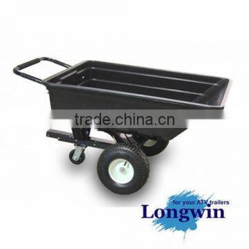 Farm Tipping Trailer , Garden Trailer for Tractor Mower