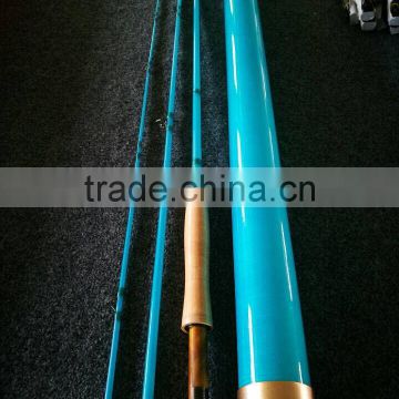 in stock 8ft 5wt 3sec Fiberglass Fly Fishing Rod