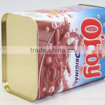 Shiny Cover Empty Tin Box Tea Tin Container With Customer Logo Printing photo-4