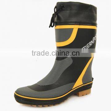 Different Color Available Industry and Mining Men Cheap Rubber Working Boot With Cuff photo-2