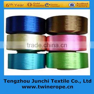 high tenacity dope dyed intermingle polyester fdy yarn