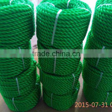 PE rope, 3 Strands twisted