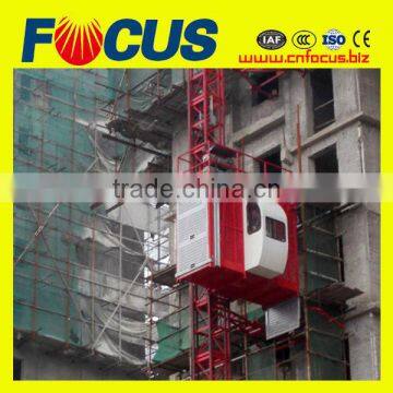 1 ton, 2 ton building construction hoist