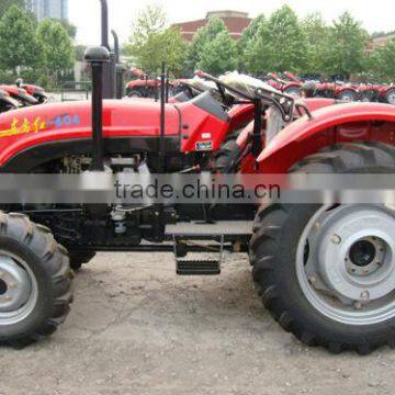 YTO-404 40HP 4x4 used farm compact tractor with loader and backhoe track price