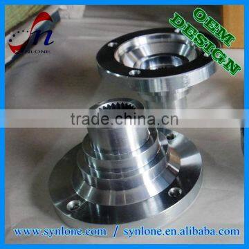 OEM precision machining steel mechanical parts, CNC turning products