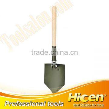 Wooden Handle Foldable Shovel