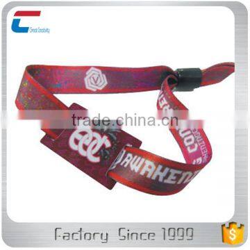 LF heat transfer woven ISO18000-2 TK4100 125khz smart bracelet