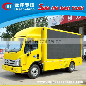 Foton 4x2 LED truck, LED advertising truck, LED mobile truck for sale