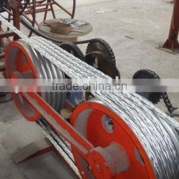 High Breaking Force Galvanized Steel Anti-Twist Briaded Rope