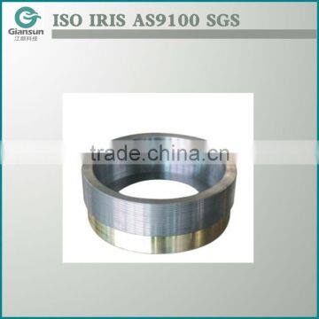 customized high precision flange with copper plating,cnc machining components,OEM parts