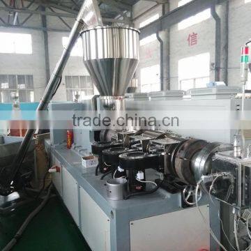 PE Wood Plastic Composite Profile Extrusion Machine photo-2