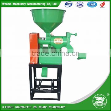 WANMA0448 Gold Supplier 1 Ton Per Hour Rice Mill Peeling Fields Machinery