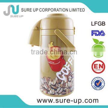 High Grade metal body 3L termos vacuum airpot(AGUG030M)